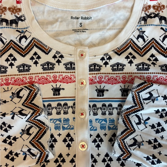 Roller Rabbit Chalet Nightgown - Picture 3 of 4